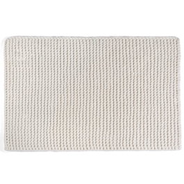 Mijölnir Alfombrilla de Baño de Algodón 100% Crema